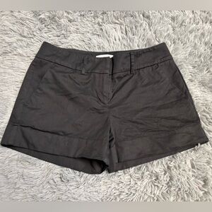 Y2k Black Mini Shorts with Adjustable Waist